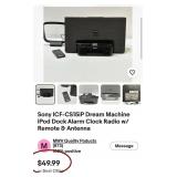 J1 - iHOME CLOCK RADIO/iPOD DOCK (M12)