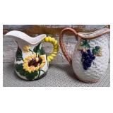 11 - LOT OF TWO CERAMIC VASES (N340)