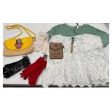 43 - NEW WMC TOPS, GLOVES & CROSSBODY BAG (Y120)