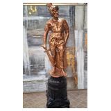 11 - PACIFI ART ROMAN SOLDIER SCULPTURE (U83)