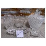 11 - FIVE PIECES COLLECTIBLE CRYSTAL (N349)