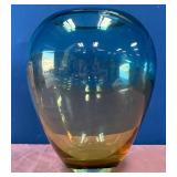 11 - ART GLASS VASE 13"T (Y1)