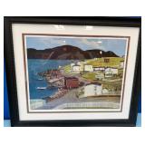 N - JUNE FOLEY LTD ED PRINT FRAMED W/ COLA (N142)