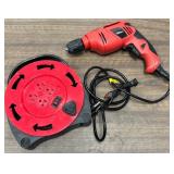 11 - POWER DRILL & RETRACTING CORD (Y133)