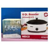 11 - NESCO ROASTER & STEMWARE SET (Y19)
