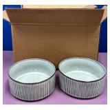 11 - SET OF FOUR BOWLS (Y75)