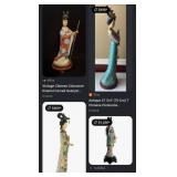 11 - VINTAGE CLOISONNE FIGURINE (D25)