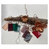 11 - DRIFTWOOD & GLASS WINDCHIME (Y32)