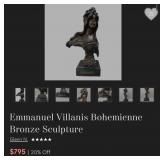 17 - BRONZE BUST (C32)