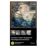 508 - FRAMED ART 47"SQ (U93)