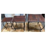 11 - SET OF THREE NESTING TABLES