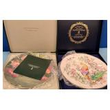 N - TWO VINTAGE COLLECTIBLE PLATES (N32)