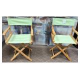 11 - PAIR OF FOLDING CHAIRS (P190)