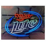 L1 - MILLER LITE NEON BAR SIGN (A48)