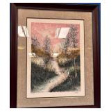 11 - FRAMED ART 33X27" (N318)