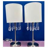 11 - PAIR OF MATCHING TABLE LAMPS (Y134)
