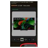 L1 - LG OLED evo C3 77 INCH 4K SMART TV 2023