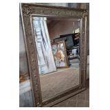 11 - WALL MIRROR FRAMED 44X32" (U67)