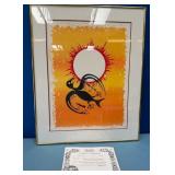 N - OPIE LTD ED ART FRAMED WITH COA (N146)