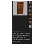 11 - VINTAGE 1970S THOMASVILLE MYSTIQUE ARMOIRE