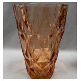 17 - VINTAGE GLASS VASE (C14)