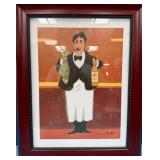 N - GUY BUFFET ART FRAMED WITH COA (N143)
