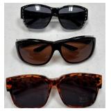 11 - THREE PAIR SUNGLASSES (Y108)