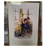 508 - ARNE WESTERMAN ART FRAMED (U91)