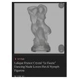 11 - LALIQUE FIGURINE 6"T (Y58)
