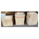 508 - TESSELLATED STONE TABLE BASES (F37)