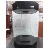 11 - HEXAGONAL DISPLAY CASE WITH LIGHTING (D42)