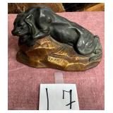 11 - VINTAGE BRONZE-CLAD TIGER (L7)