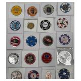 11 - MIXED LOT OF COLLECTIBLE TOKENS (Y68)