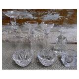 11 - CRYSTAL CANDLE & VOTIVE HOLDERS (N351)