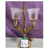 11 - VINTAGE STYLE TABLE LAMP (N401)