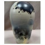 17 - POTTERY VASE SIGNED (C31)