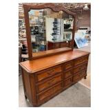 11 - DREXEL DRESSER WITH MIRROR (F28)