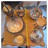 J2 - MIXED LOT OF VINTAGE SERVEWARE (K53)