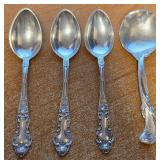 J2 - STERLING SILVER SPOONS 60 GRAMS