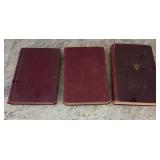 J2 - THREE VINTAGE HARDBOUND BOOKS (K84)