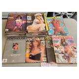 J2 - VINTAGE PENTHOUSE MAGAZINES (G62)