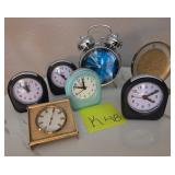 J2 - LOT O FSIX CLOCKS (K48)