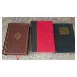 J2 - THREE VINTAGE HARDBOUND BOOKS (K83)