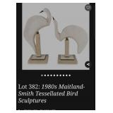 J2 - PAIR OF ABSTRACT SCULPTURES (L2)