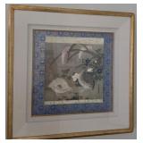 J2 - FRAMED ASIAN ART 24'SQ (R39)