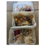 J2 - BINS OF CHRISTMAS DECORATIONS (G15)