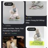 J2 - NAO PORCELAIN FIGURINE 8'T (L72)