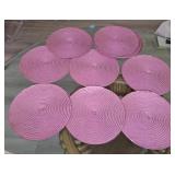 J2 - LOT OF TWELVE ROUND PLACEMATS (L59)