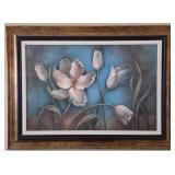 J2 - FLORAL ART FRAMED32X45' (L1)