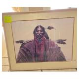 J2 - LAWRENCE W. COX ART FRAMED 27X34' (K67)